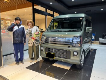 ☆エブリイワゴンを納車しました☆